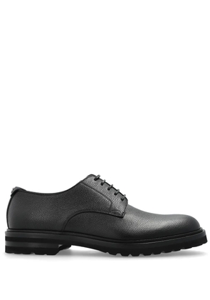 Dolce & Gabbana grained derby shoes - Black