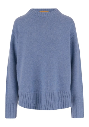 Guest In Residence crew-neck cashmere sweater - Blue
