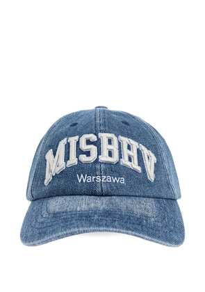 MISBHV logo-embroidered cap - Blue
