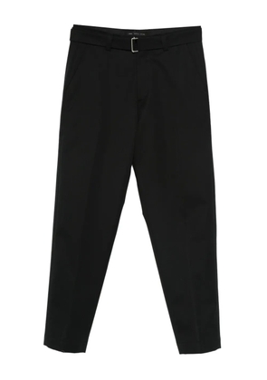Low Brand belted trousers - Black