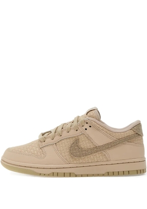 Nike Dunk Low woven-panel sneakers - Brown