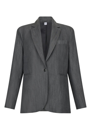 LIU JO single-breasted blazer - Grey