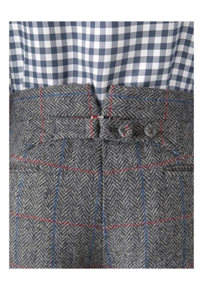 Thom Browne Hunting tweed trousers - Grey