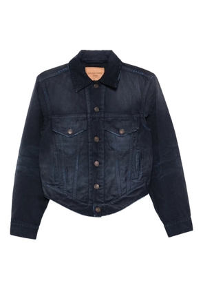 Balenciaga button cotton jacket - Blue