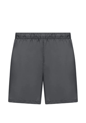 Prada elastic-waistband swim shorts - Grey
