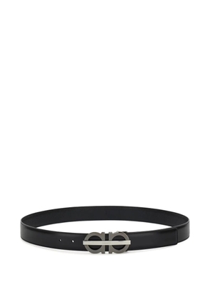 Ferragamo reversible Gancini buckle belt - Black