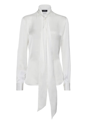 DSQUARED2 Paris Bow shirt - White