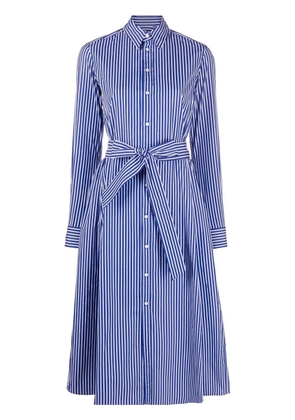Polo Ralph Lauren striped belted shirt dress - Blue