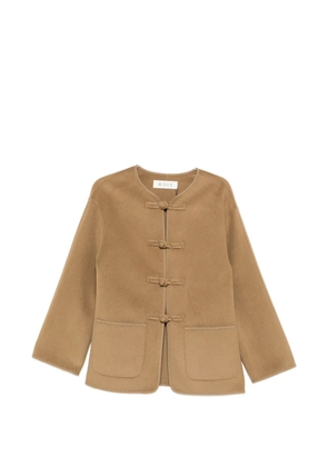 Róhe double-faced jacket - Brown