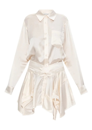 Alexander Wang silk midi dress - Neutrals