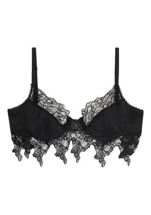 Blumarine lace-trimmed bra top - Black