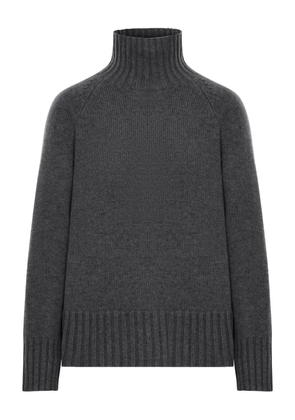 'S Max Mara turtleneck raglan-sleeve sweater - Grey