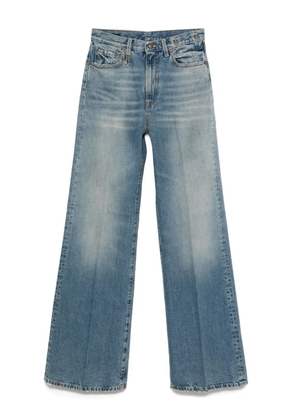 R13 embroidered-pocket jeans - Blue