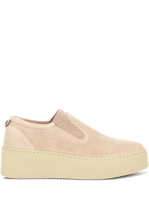 Agnona platform sneakers - Neutrals