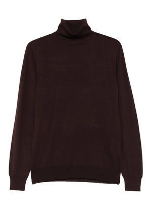 Mauro Ottaviani turtleneck wool sweater - Brown
