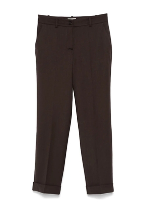 P.A.R.O.S.H. cuffed trousers - Brown