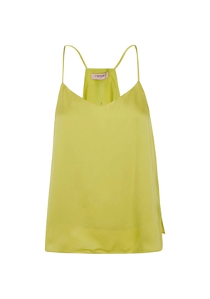 TWINSET V-neck top - Yellow