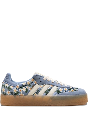 adidas Sambae X Liberty London floral-print sneakers - Blue