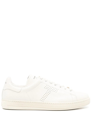 TOM FORD Warwick leather sneakers - Neutrals