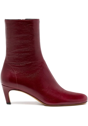 Proenza Schouler leather ankle boots - Red
