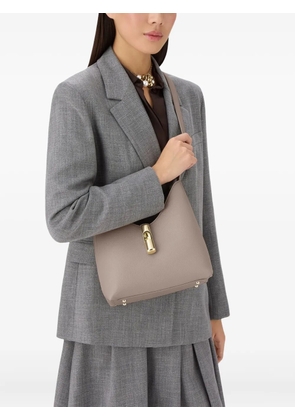 Furla hammered convertible shoulder bag - Neutrals