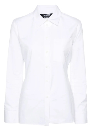 Jacquemus La Chemise de Costume cotton shirt - White