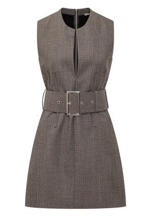 Stella McCartney belted mini dress - Brown