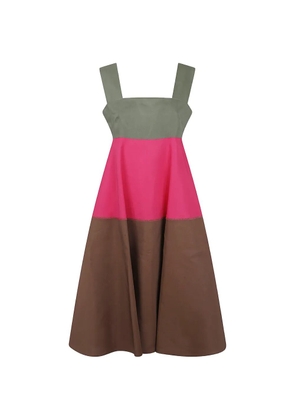 Marni colourblock dress - Pink