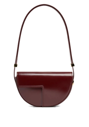 Patou Le Patou half-moon leather shoulder bag - Red