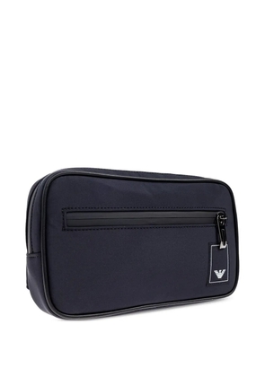 Emporio Armani detachable zip-fastening backpack - Black