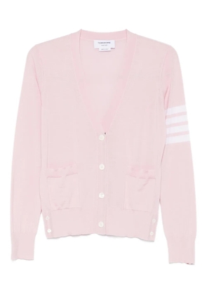 Thom Browne pocket stripe sweater - Pink