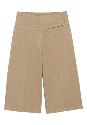 AMI Paris wrapped bermuda shorts - Neutrals