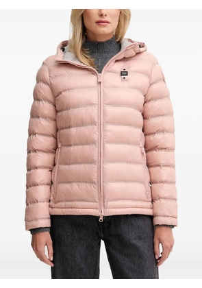Blauer hooded-neckline padded jacket - Pink
