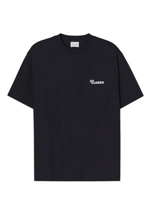 Closed logo-print t-shirt - Black