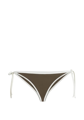 Brunello Cucinelli self-tie bikini bottoms - Green