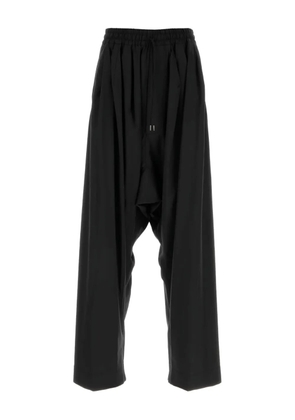 Vivienne Westwood wool-drawstring trousers - Black