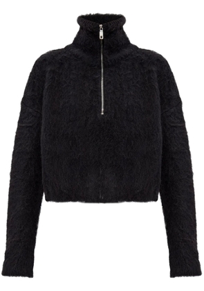 Sportmax half-zip sweater - Black