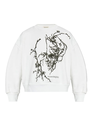 Alexander McQueen graphic-print sweatshirt - White