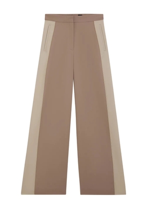 BOSS panelled wide-leg trousers - Neutrals