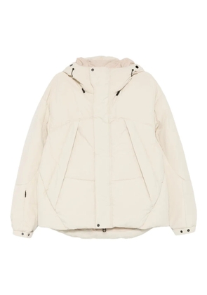 JG1 padded hooded coat - Neutrals