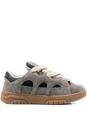 SANTHA cut-out sneakers - Grey