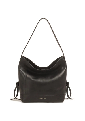 Marni large Pod 2.0 split-handle shoulder bag - Black