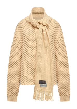 MM6 Maison Margiela chunky-knit sweater - Neutrals