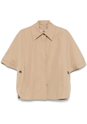 Max Mara Parole cape - Neutrals