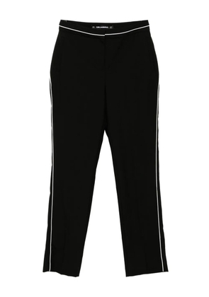 Karl Lagerfeld piping pants - White