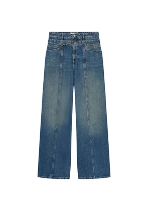 Closed Zoya-X panelled wide-leg jeans - Blue