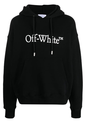 Off-White Big Bookish Skate cotton hoodie - Black