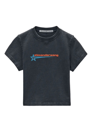 Alexander Wang shrunken t-shirt - Black