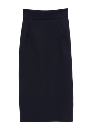 CHIARA BONI La Petite Robe high-waisted midi skirt - Blue
