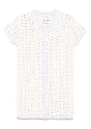Forte Forte knitted mini dress - White
